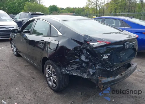 2017 Honda Civic Lx из США, поврежденный, VIN 19XFC2F52HE230173